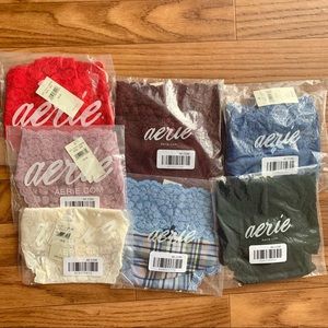 aerie | NWT Animal & Sugar Cookie Lace Thongs, M